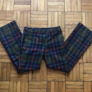 J. CREW - plaid pants
